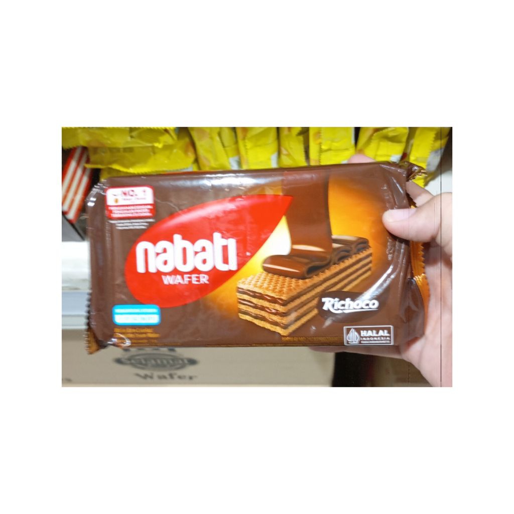 

NABATI WAFER COKELAT 110GR ISI 1 PCS