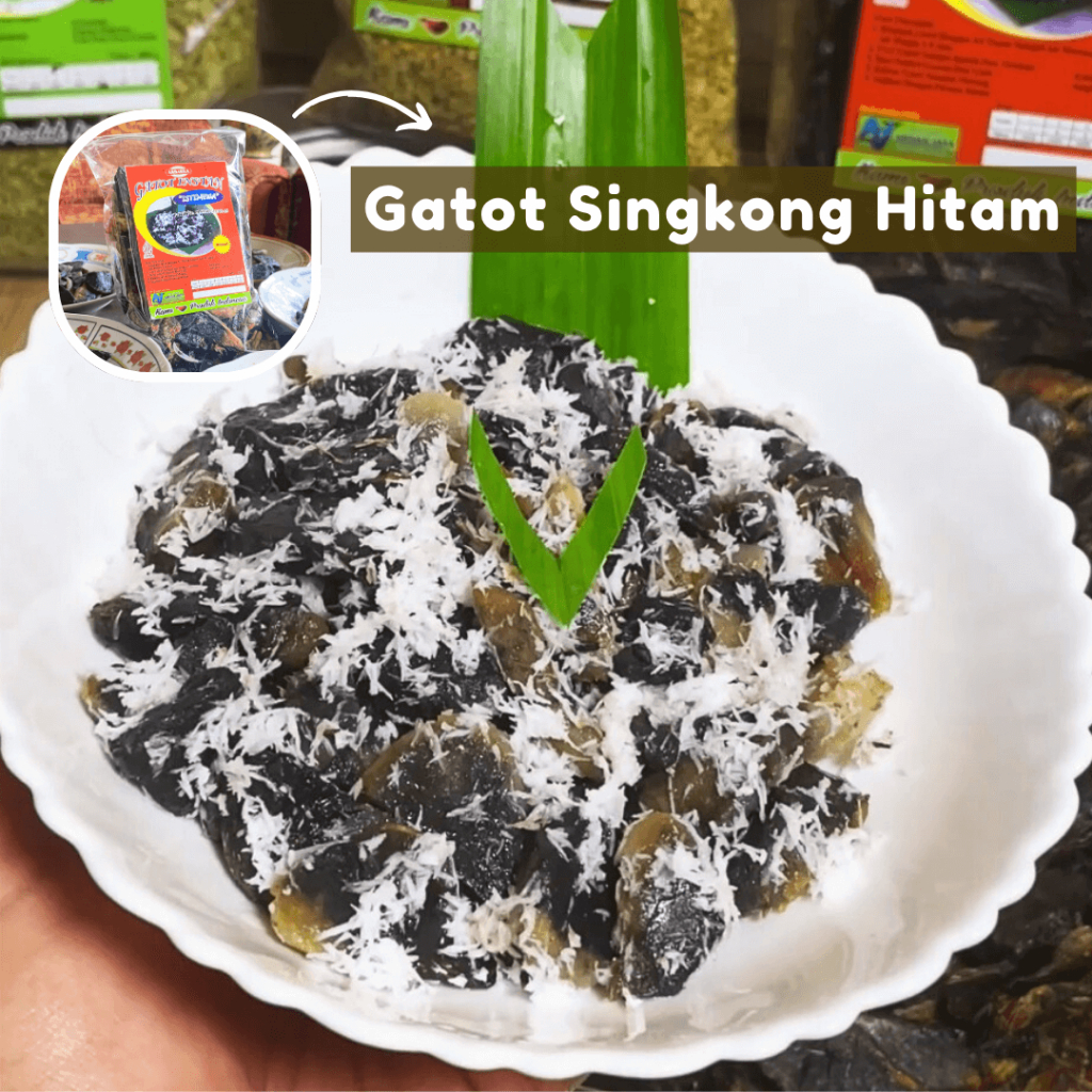 

Gatot Singkong Hitam Khas Malang, 1 bungkus untuk 5 porsi kenyang