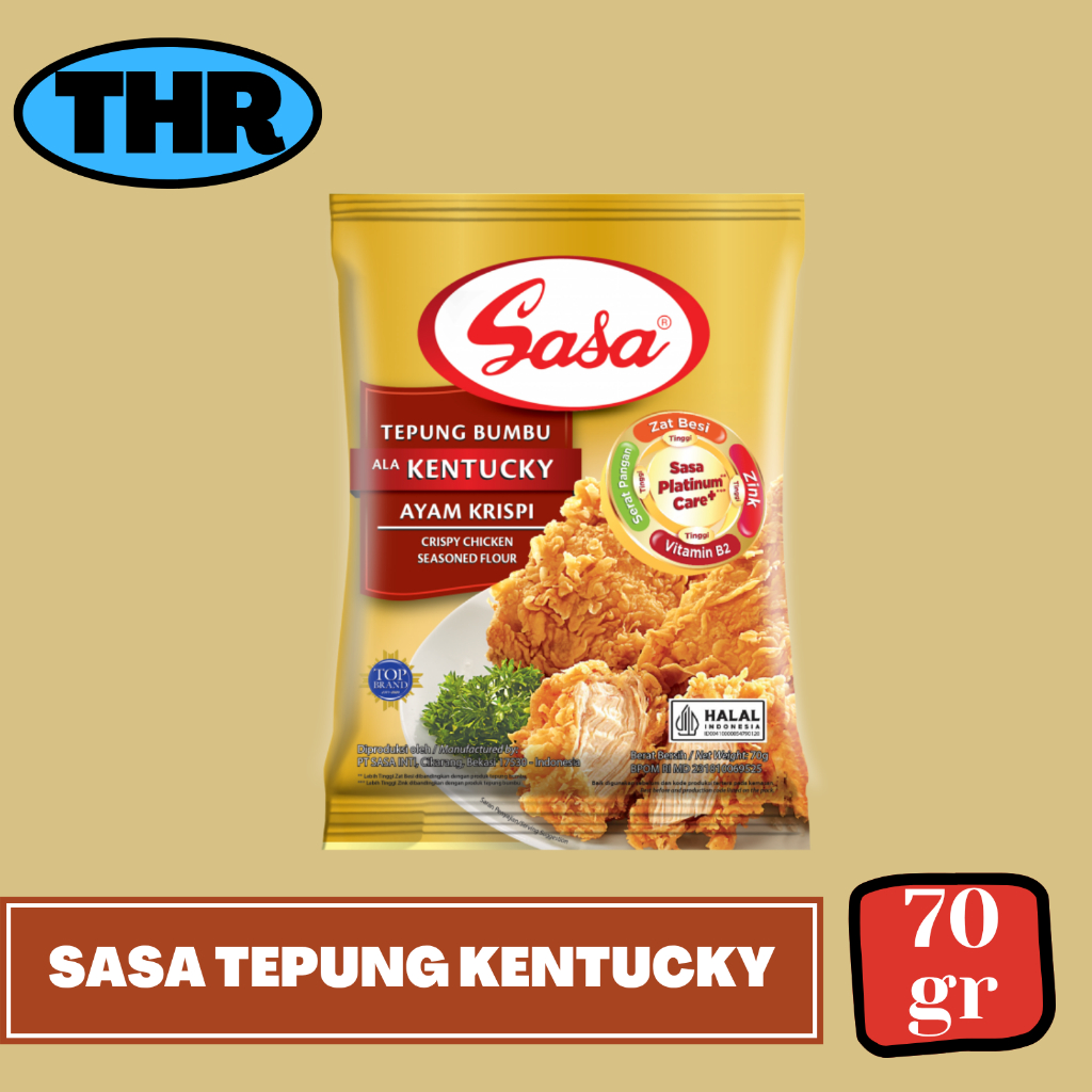 

Sasa Tepung Kentucky 70gr