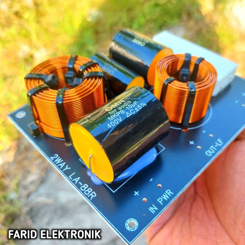 CROSSOVER PASIF 2 WAY LA-88R MID HIGH 8 OHM BY XONE original