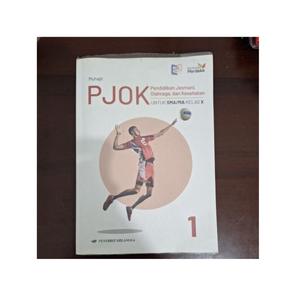 PJOK kelas 10 kurikulum merdeka, Muhajir, Erlangga