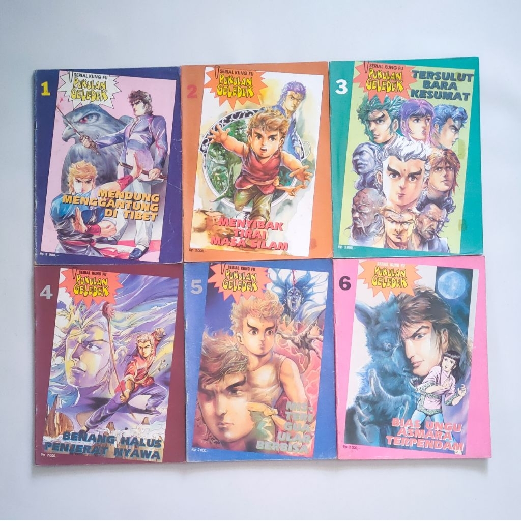 Komik Silat Manhua cabutan - PUKULAN GELEDEK