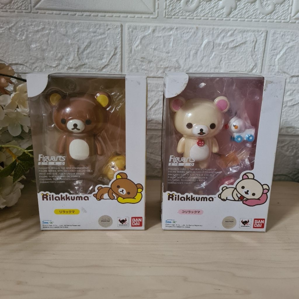 [PRELOVED] Figuarts Zero Rilakkuma & Korilakkuma Original Action Figure from Bandai