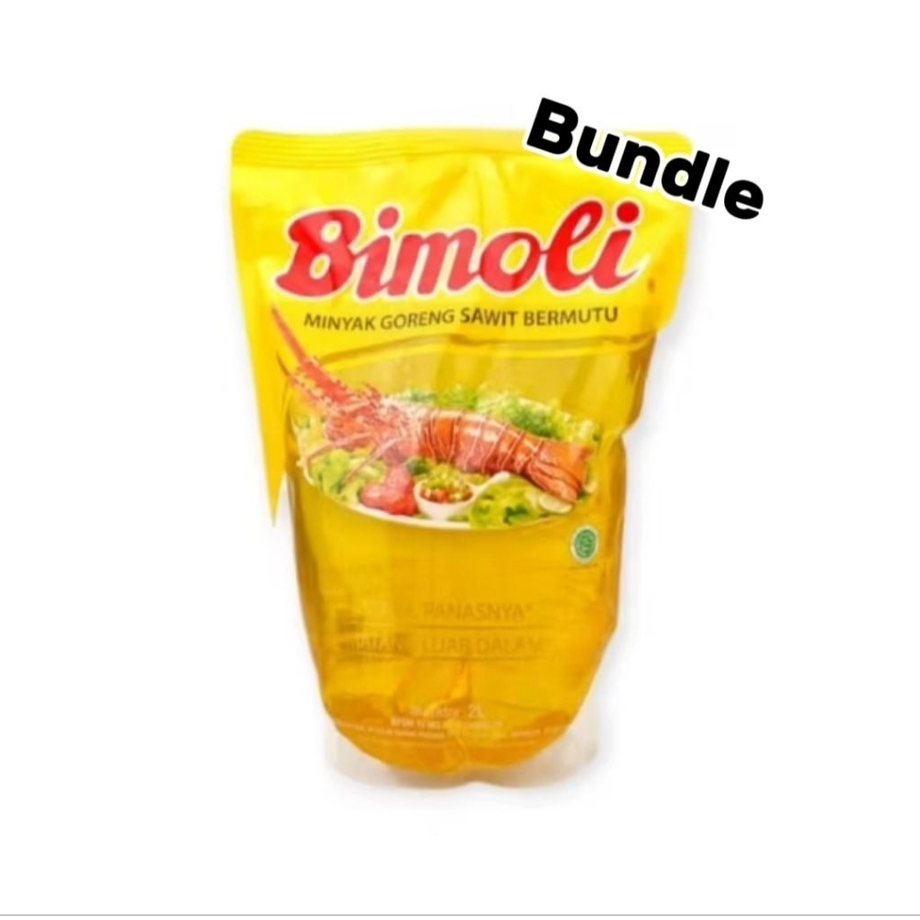 

Bimoli Klasik 2L/ BUNDLE , Bimoli klasik minyak goreng Bundle 2 bgks (2 x 2 L)