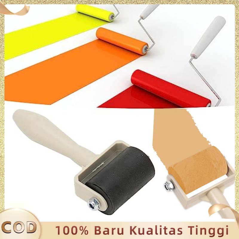 

Roller Rubber Roller Karet Grafis Printmaking Roller Karet Rubber 3.5cm Rubber Roll