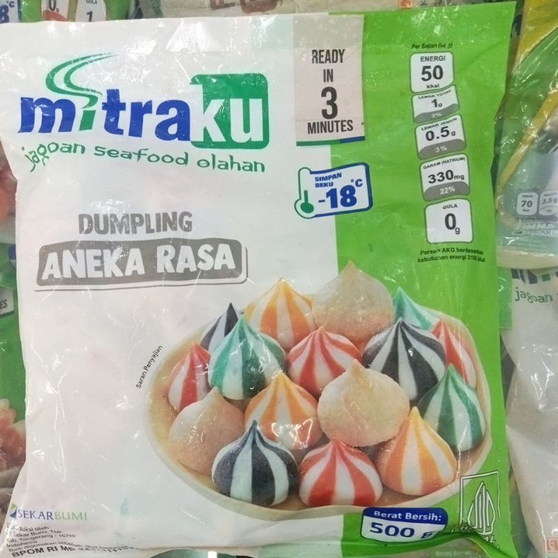 

MITRAKU ANEKA DUMPLING 500 GR