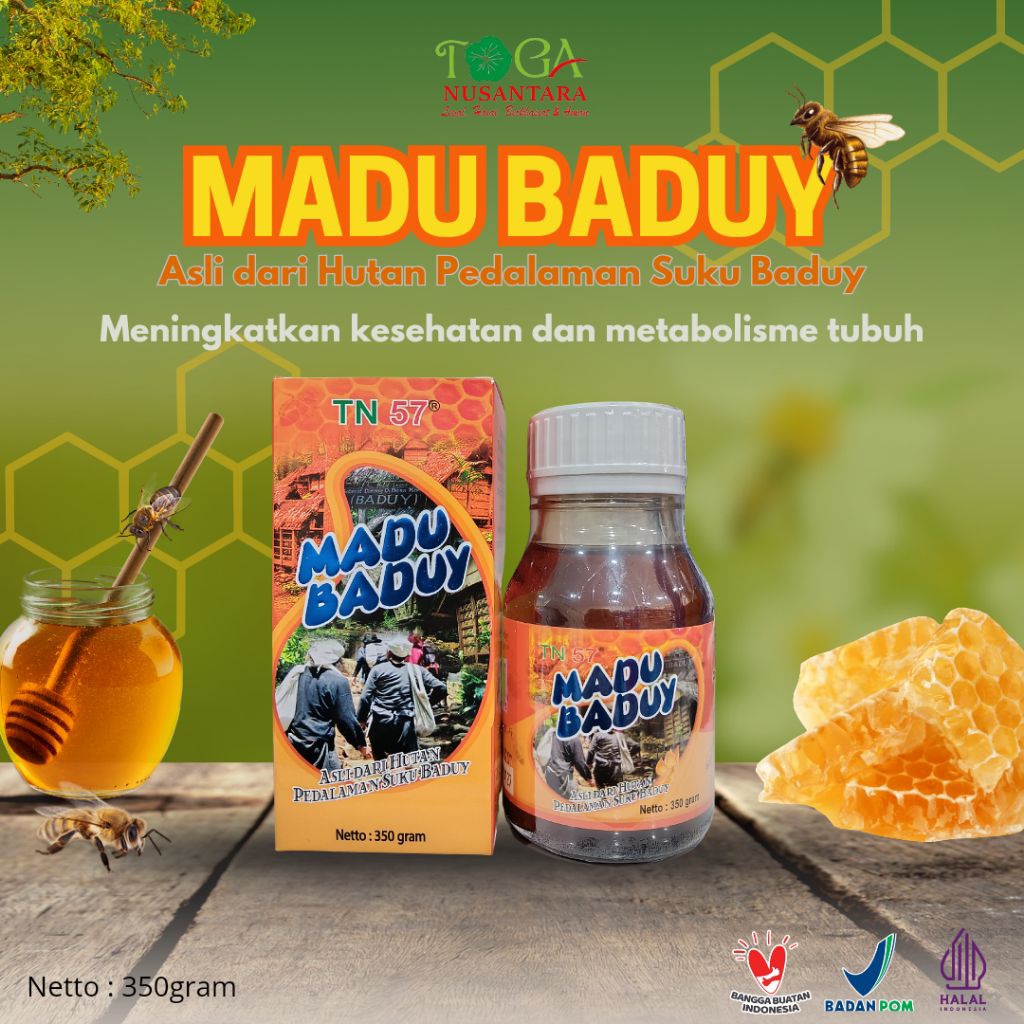 

Madu Baduy / Meningkatkan Imunitas Tubuh / 350 gr
