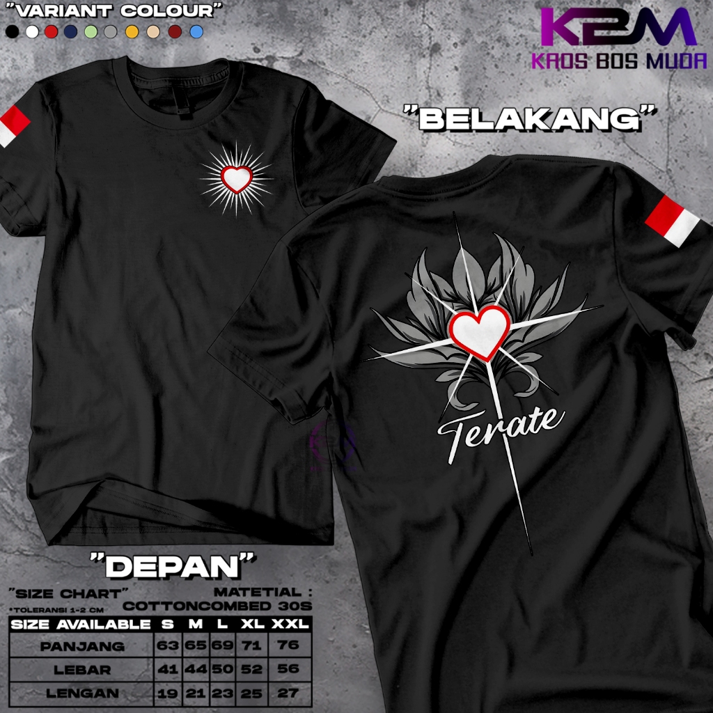 Kaos IKSPI Pencak Silat Teratai Putih | Kaos Atasan Pria | Kaos IPSI | Kaos Komunitas Pencak Silat |
