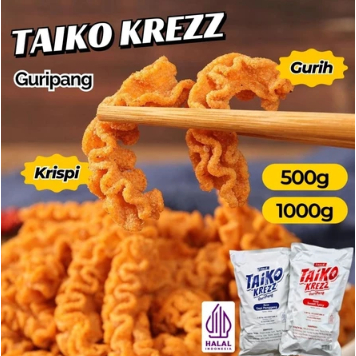 

Snack Taiko Krezz Guripang 500g/1000g Hampers Lebaran Idul Fitri/Parcel Lebaran Idul Fitri Jajan Lebaran Camilan/Makanan Kembung COD