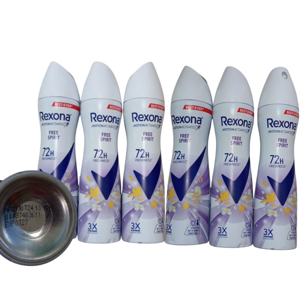Rexona Antiperspirant DEODORANT SPRAY Free Spirit 135ml / REXONA SPRAY 135ml