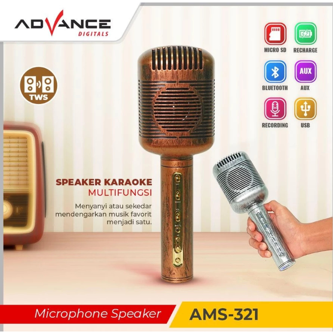 ADVANCE MICROPHONE SPEAKER AMS 321