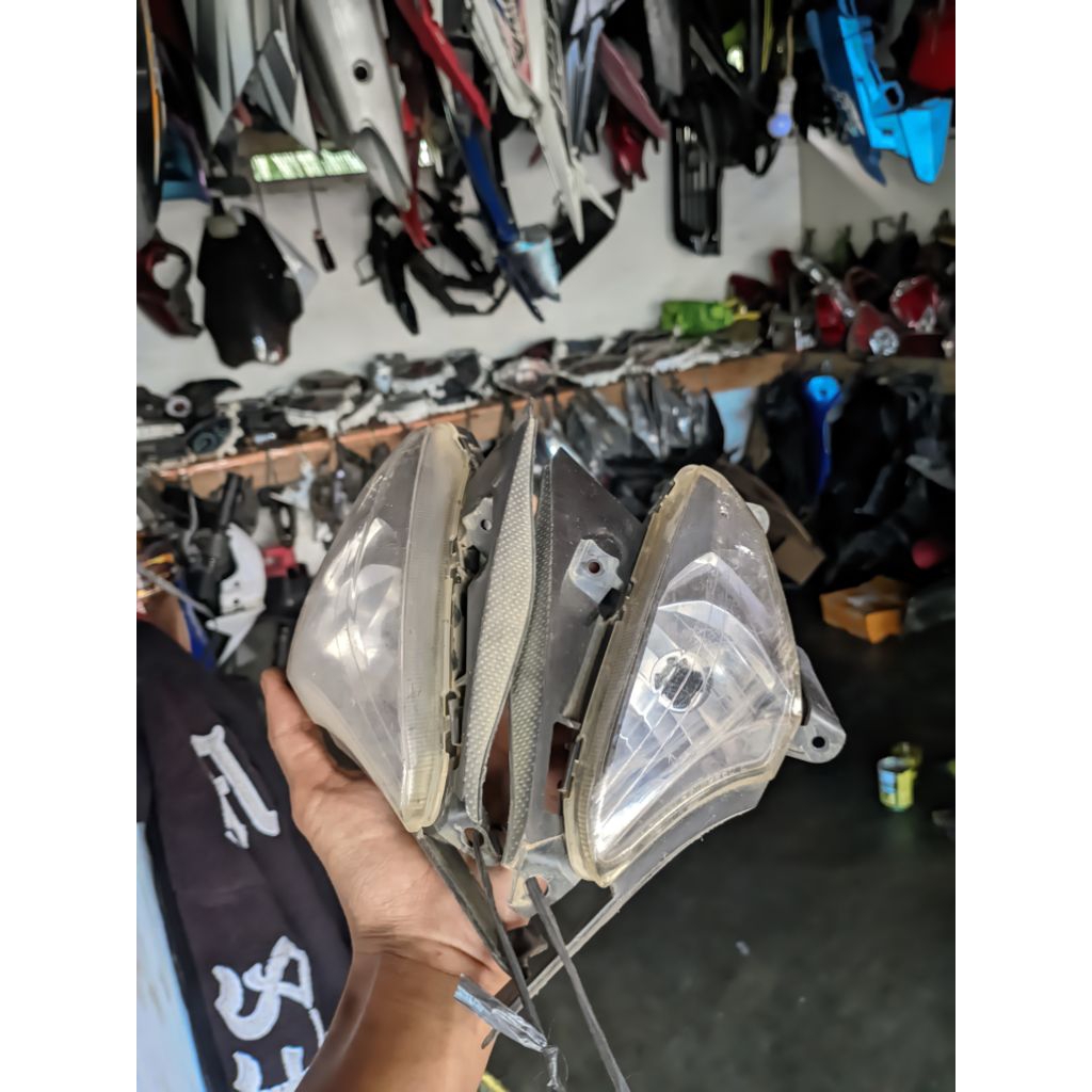Riting lampu sen depan kanan kiri Honda beat pop original copotan motor asli deler