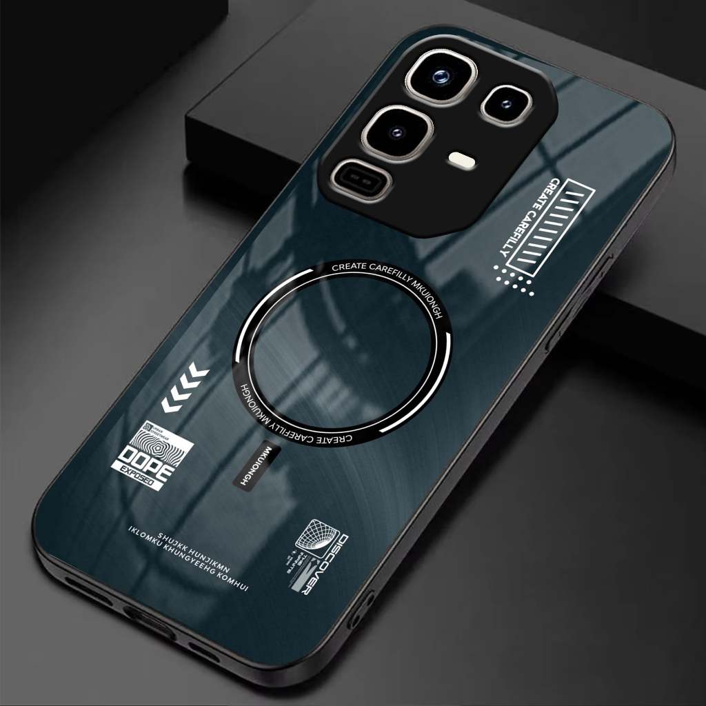 [55] Softcase Glass Infinix Note 50X - Kesing Glossy Infinix Note 50X - Casing Kaca Infinix Note 50X