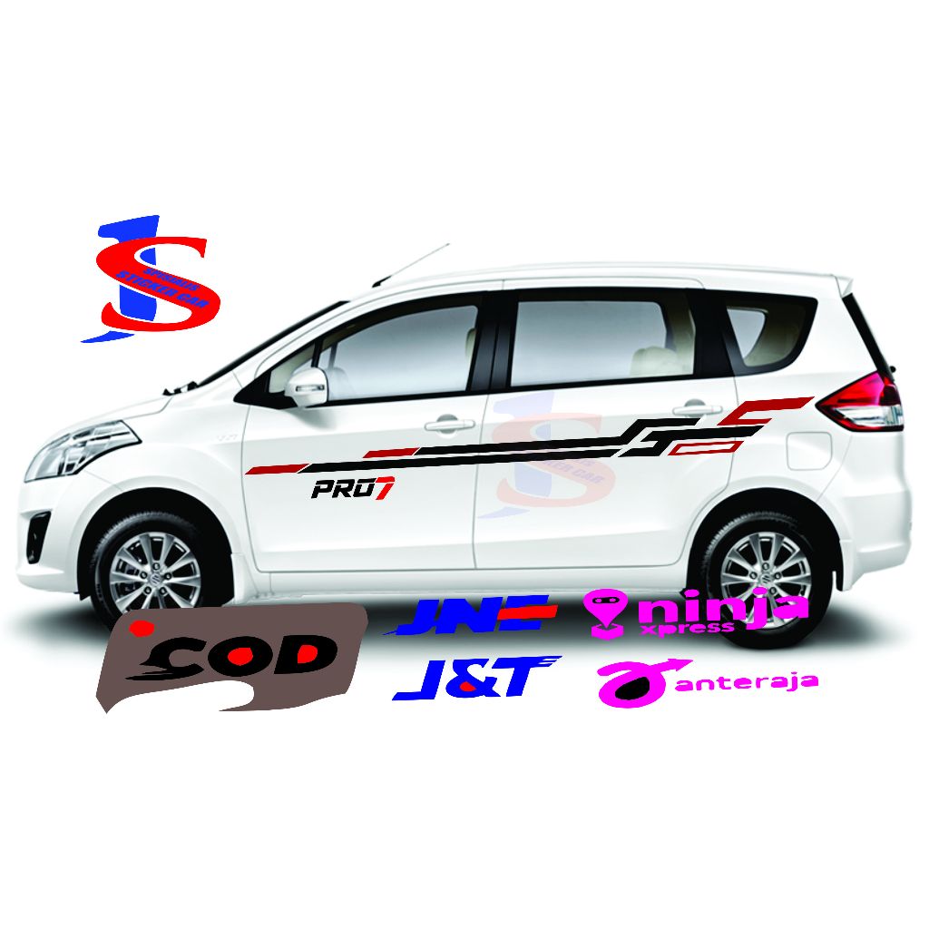 stiker list body mobil avanza xenia stiker cutting body samping mobil sigra innova stiker all tipe