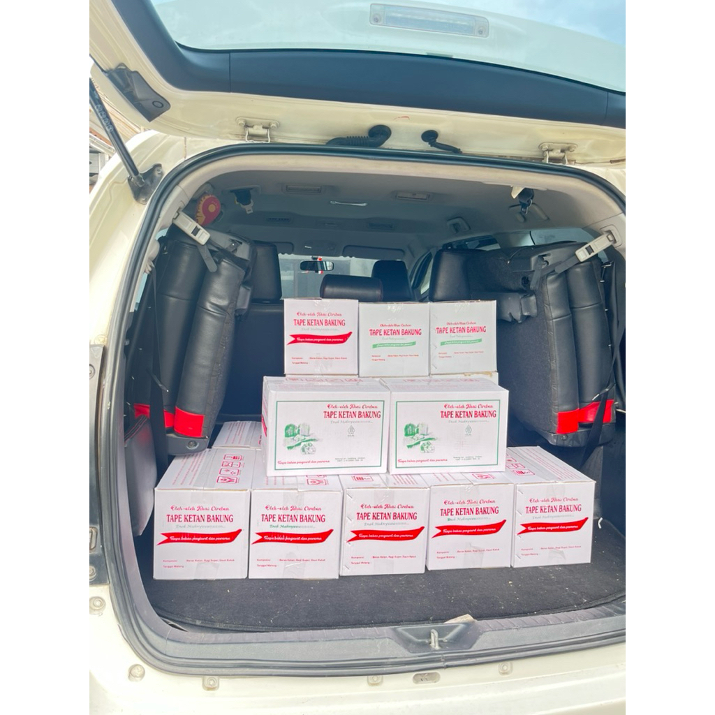 

TAPE KETAN BAKUNG IBU ROM OLEH-OLEH KHAS CIREBON 1 KARDUS ISI 30pcs