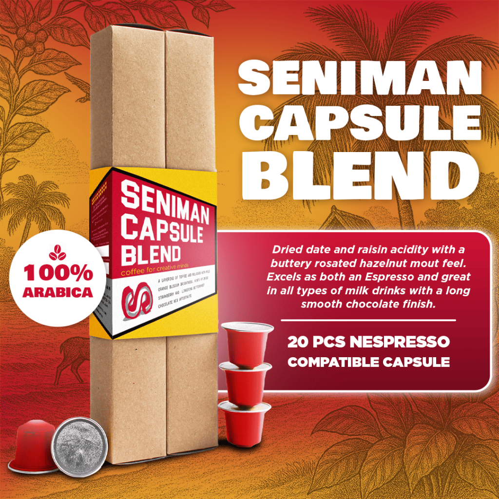 

20 pcs Seniman Capsules Seasonal Blend Arabica