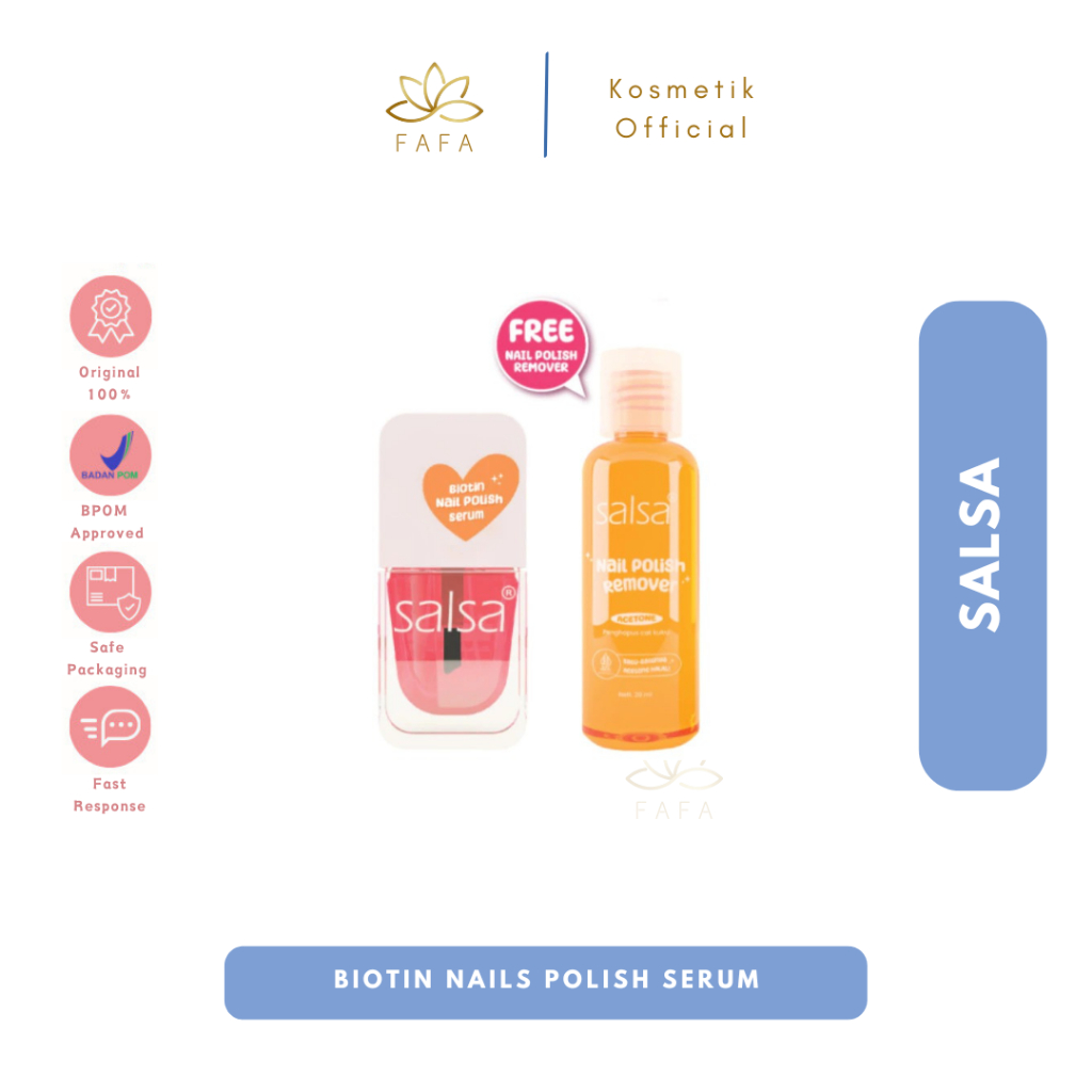 SALSA B7 Biotin Nail Polish Serum / Vitamin Kuku