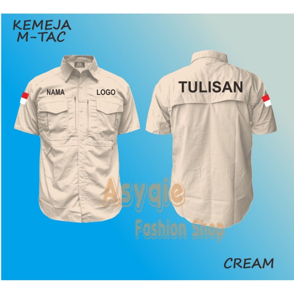 kemeja terlaris Kemeja tactical lengan pendek kemeja PDL PDH outdor kemeja dinas kemeja M-Tac W-TAC 