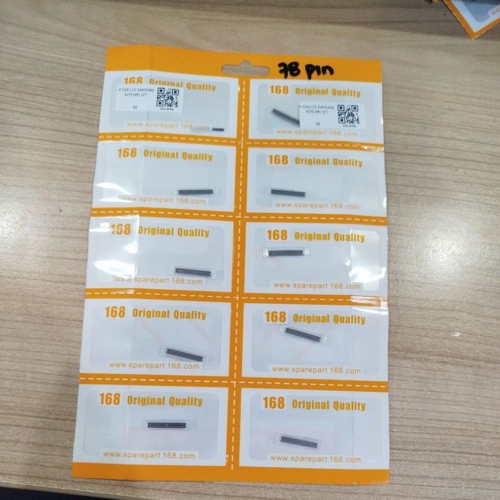 KONEKTOR LCD  78 PIN : SAMSUNG A51:A70:A30S:A21S