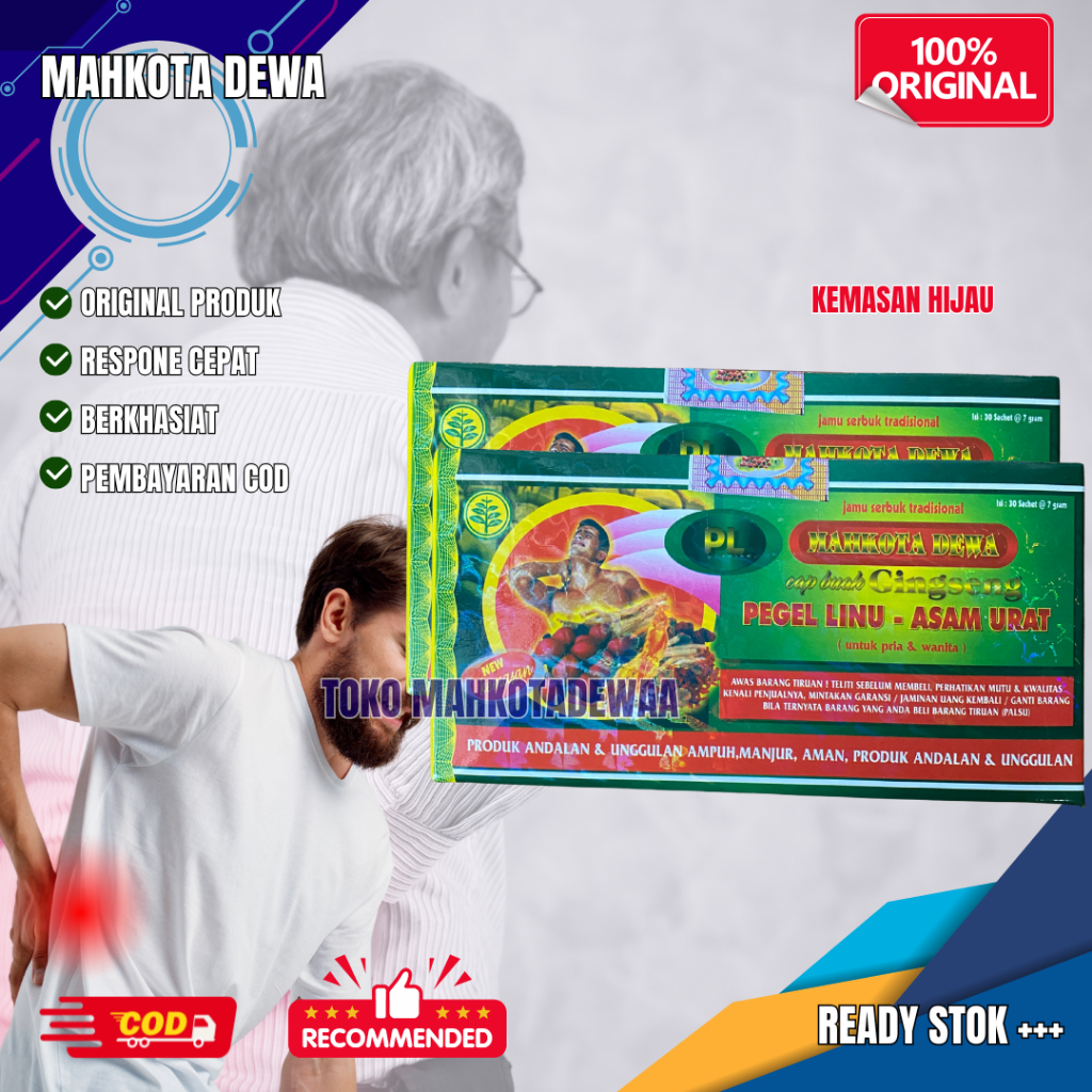 

Mahkota Dewa Kemasan Hijau Original 30 Sachet