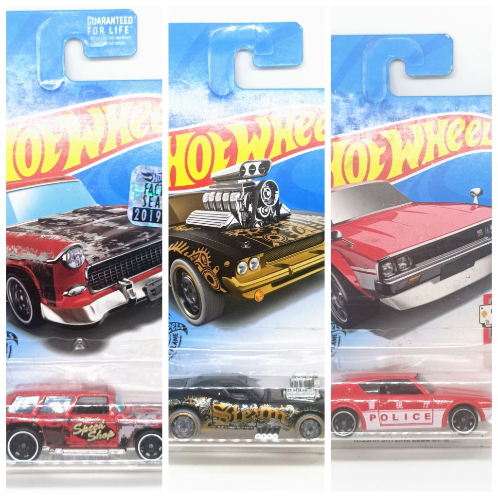 Hotwheels car paket murah Nissan, Roger Dodger, Classic '55 Nomad