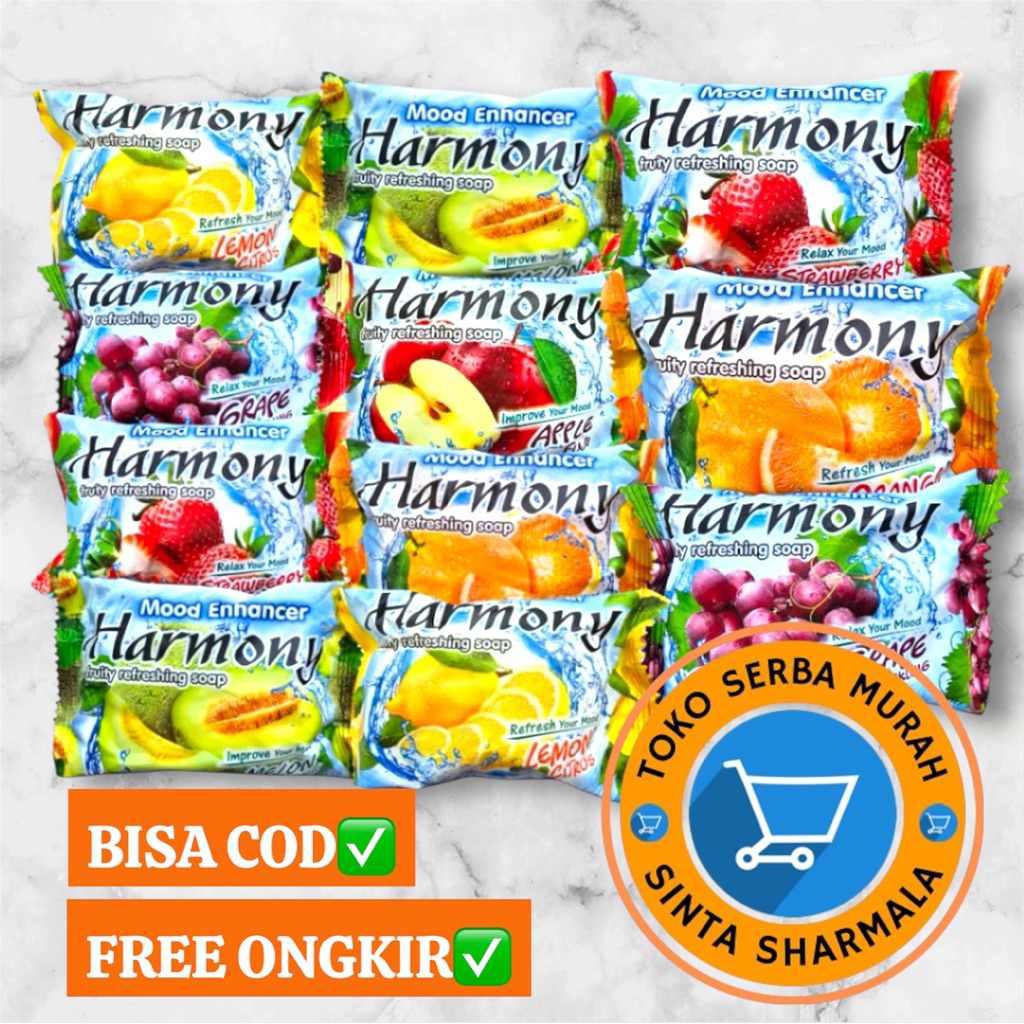 SABUN HARMONY TERMURAH SABUN BATANG HARMONY 70 GRAM BISA COD FREE ONGKIR SABUN MANDI MURAH SABUN MAN
