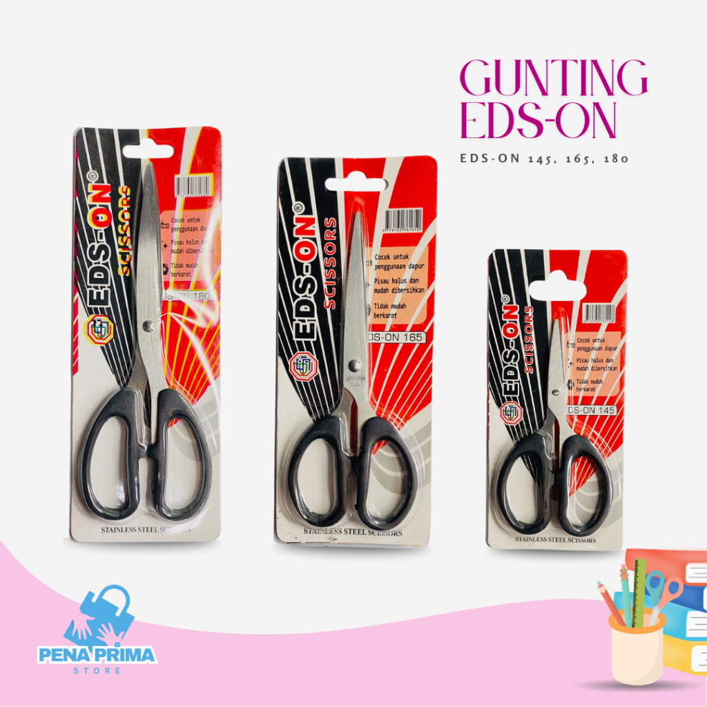 

GUNTING ED-ON 3 TIPE ( besar, sedang dan kecil)
