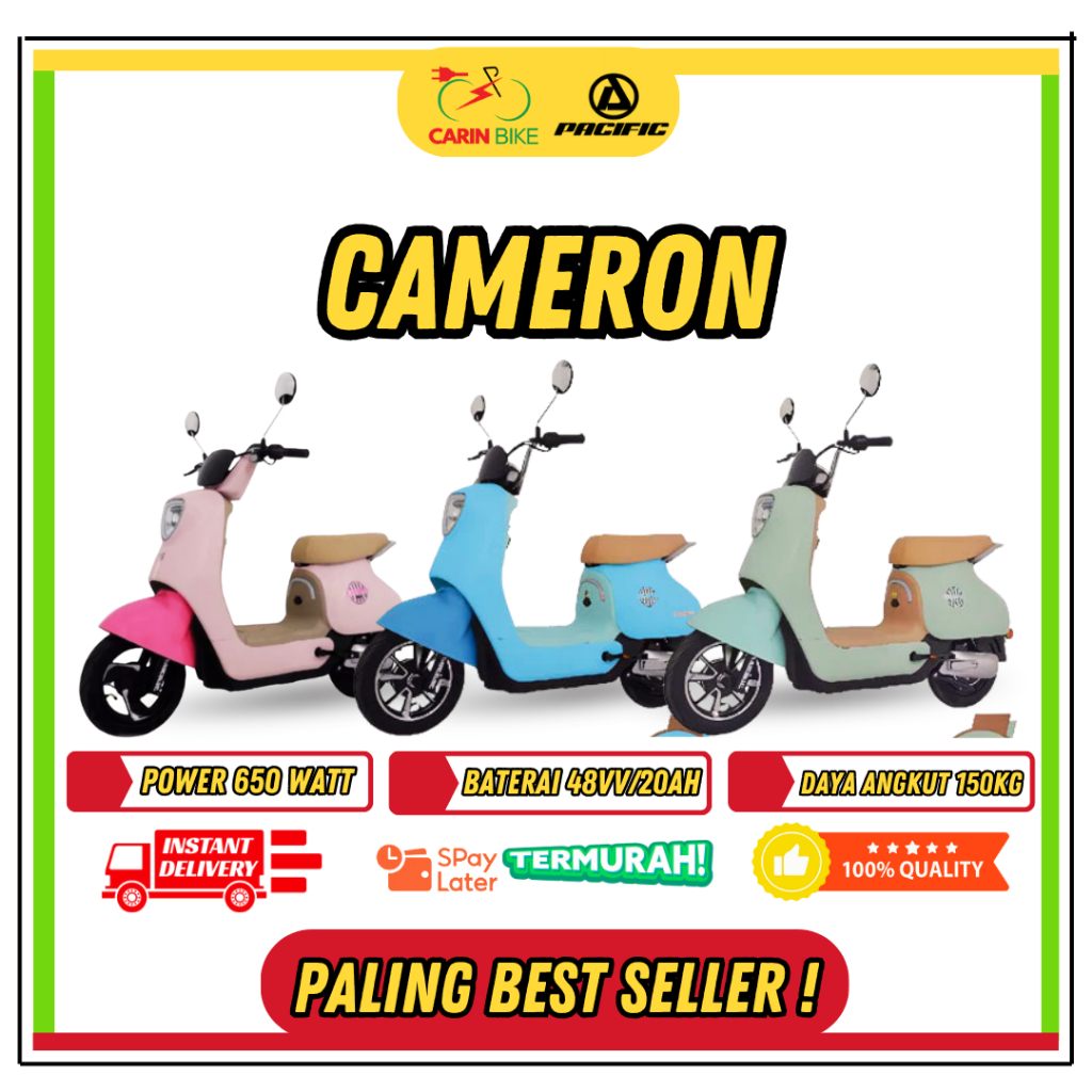 SEPEDA LISTRIK PACIFIC CAMERON PRO