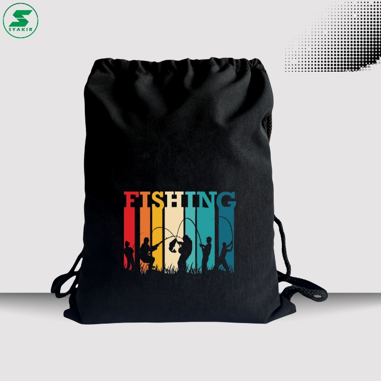 Tas Serut Fishing / Tas Mancing String bag