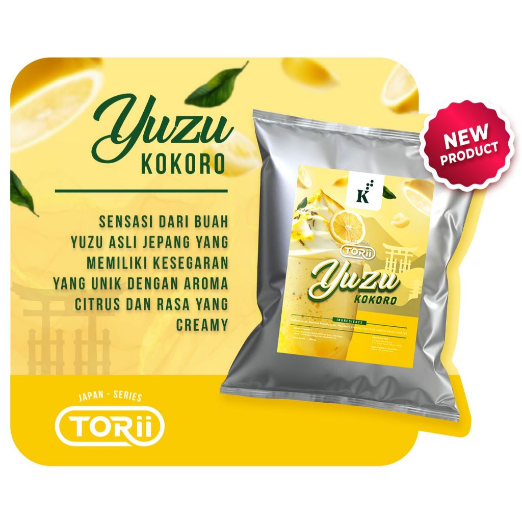 

Torii Yuzu Kokoro 1 Kg Powder Drink