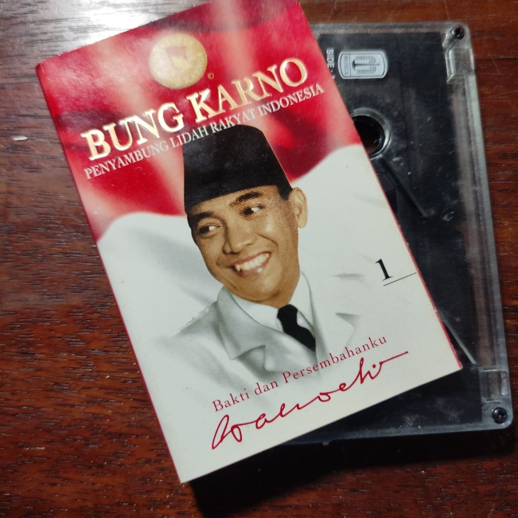 Kaset Pita Bung Karno Penyambung Lidah Rakyat Indonesia Soekarno