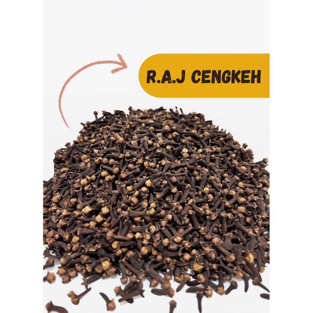 

[ RAJ Rempah ] Cengkeh asli wangi utuh kering berkualitas 100gram dan 250gram berkualitas bumbu dapur rempah wangi