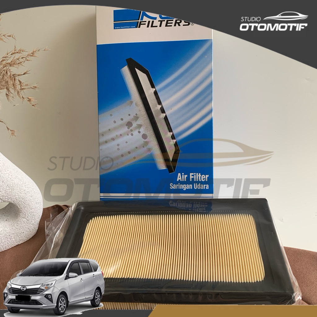 Filter Udara Calya Sigra 1200cc KEN 27104 Air Filter Saringan Udara Mesin Mobil