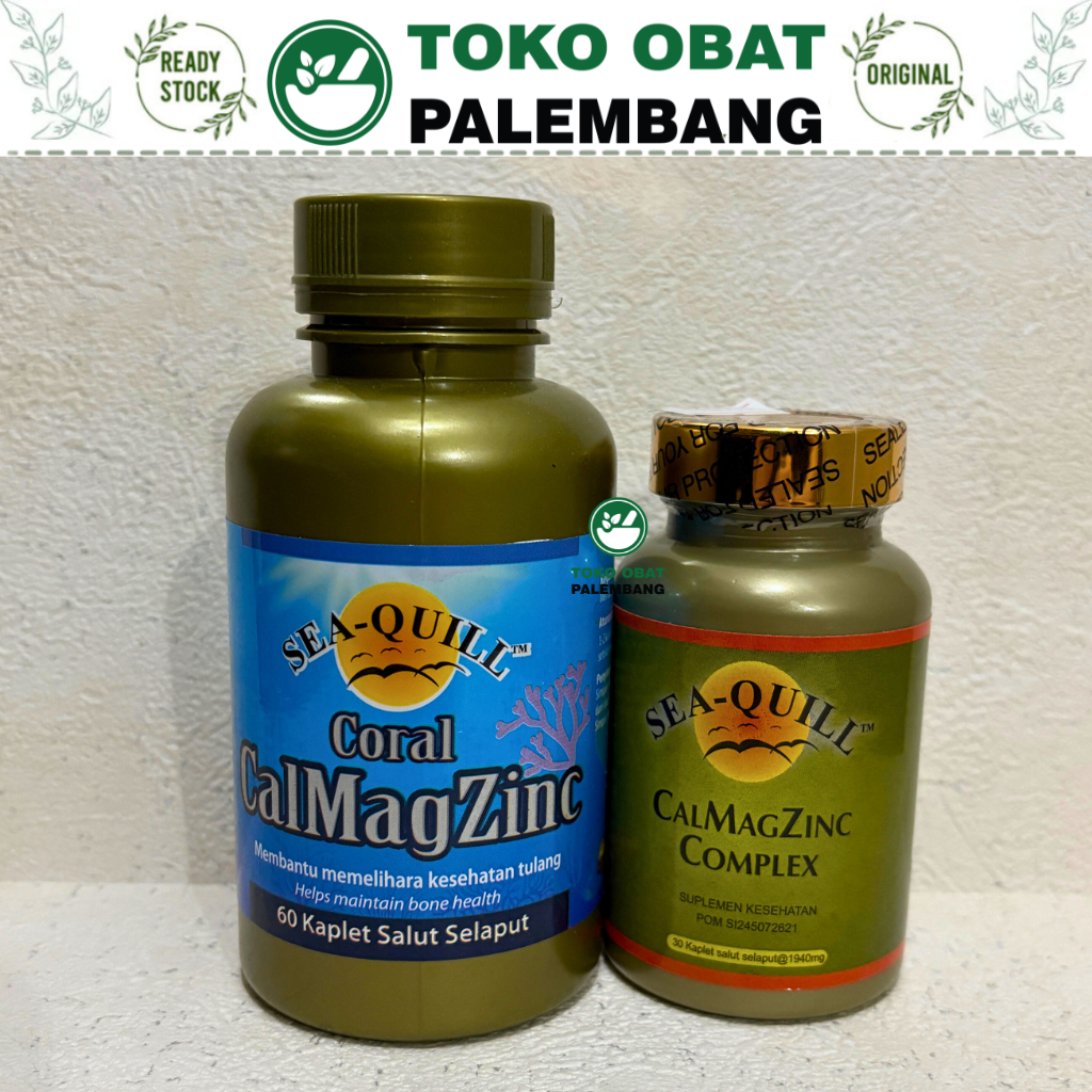 SEA QUILL CORAL CALMAGZINC COMPLEX 60 TABLET SEA-QUILL CAL MAG ZINC CALCIUM MAGNESIUM ZINC