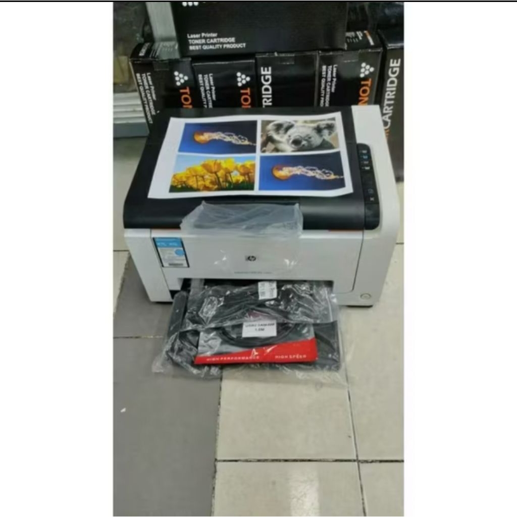 Printer warna hp Laserjet cp1025