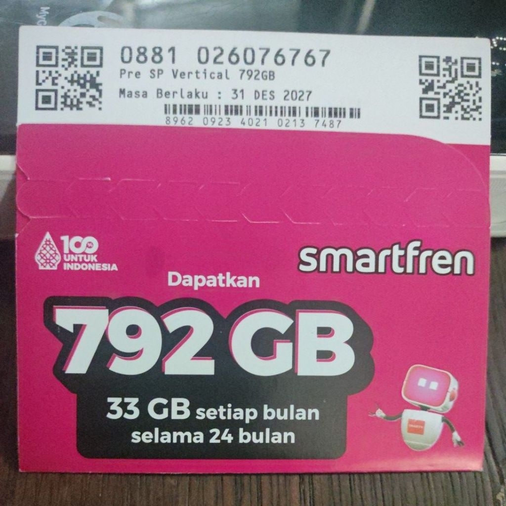 voucher kuota smartfren 792GB