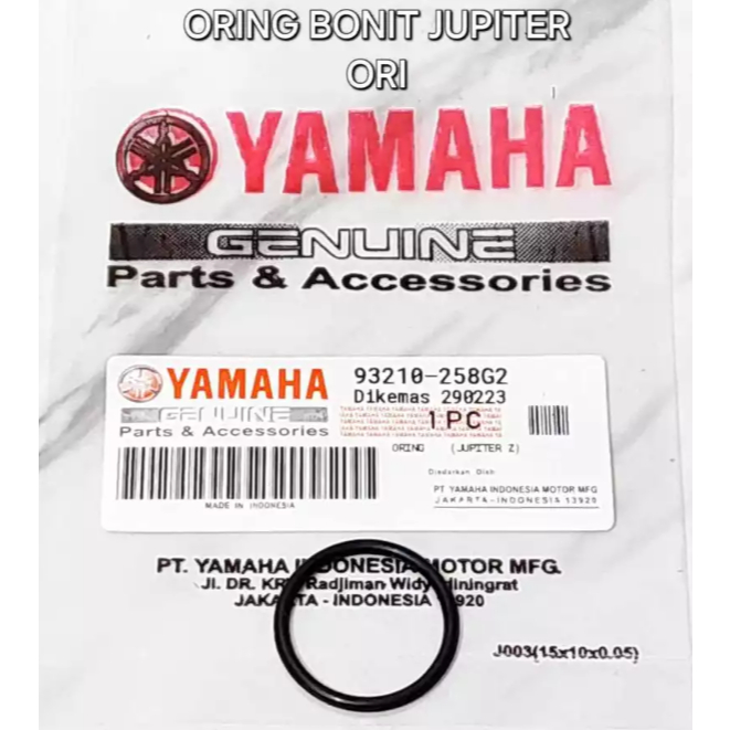 ORING BONIT JUPITER ORIGINAL 93210-258G2