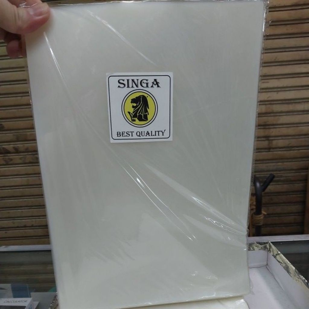 

Plastik Laminating Import Singa A4 100 micron