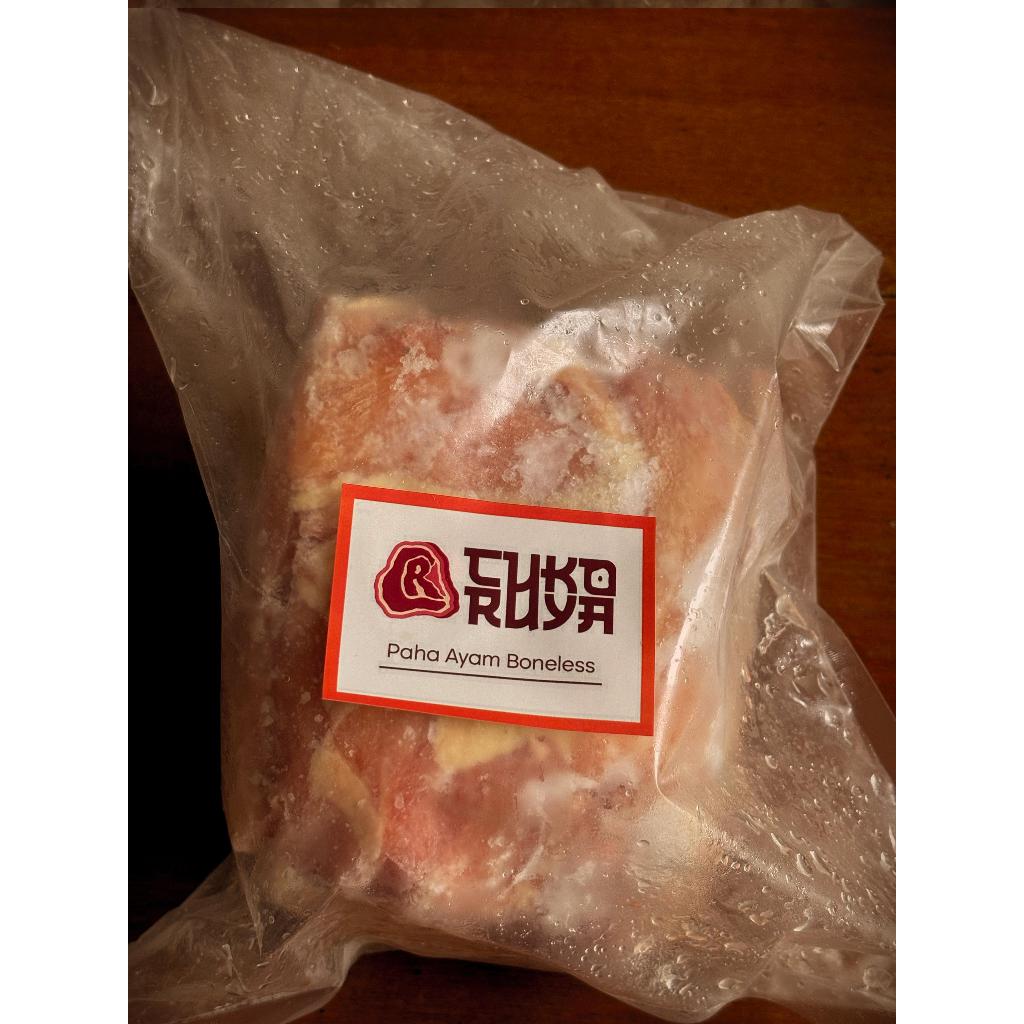 

Boneless Paha Ayam (Chicken Thigh Fillet / Dada Bawah Ayam) 1kg Fresh Frozen