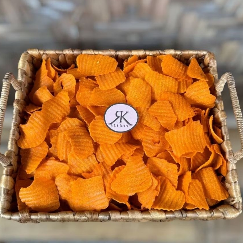 

1Kg Kerupuk kentang poco-poco pedas manis