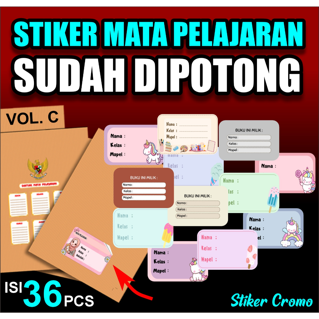 

STIKER MATA PELAJARAN STIKER CROMO SUDAH DIPOTONG VOL c