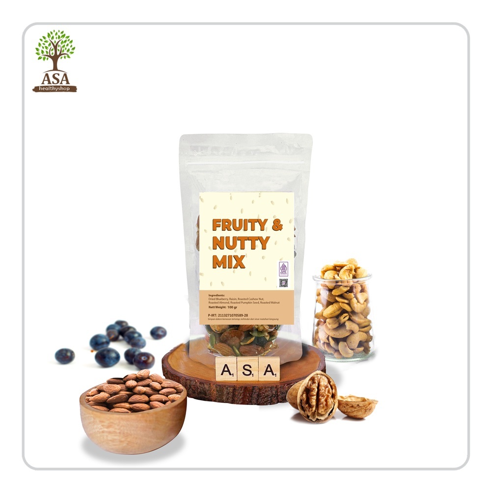 

Fruity & Nutty Mix 100 gram