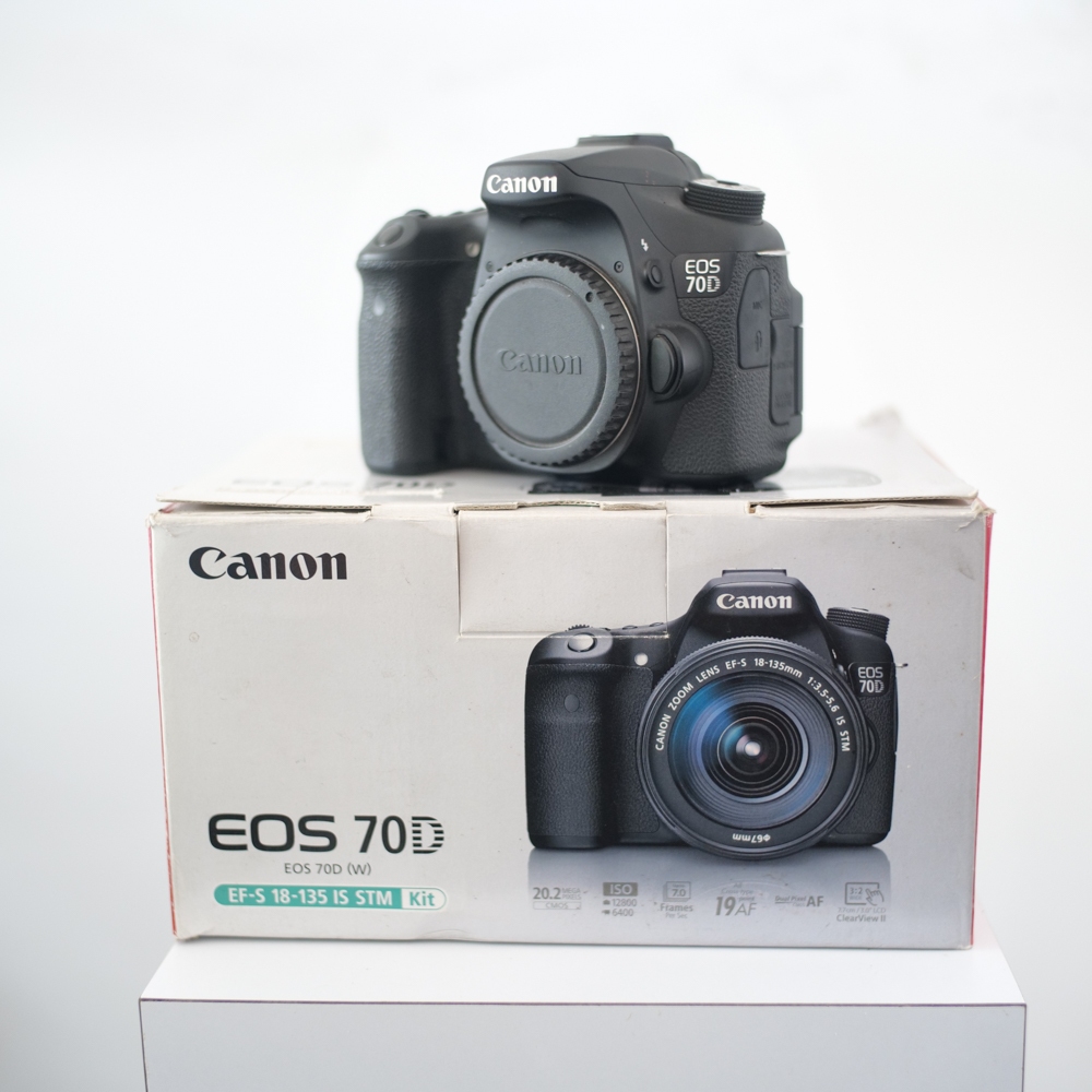 Canon 70d lensa fix stm 50mm f1.8 fullset