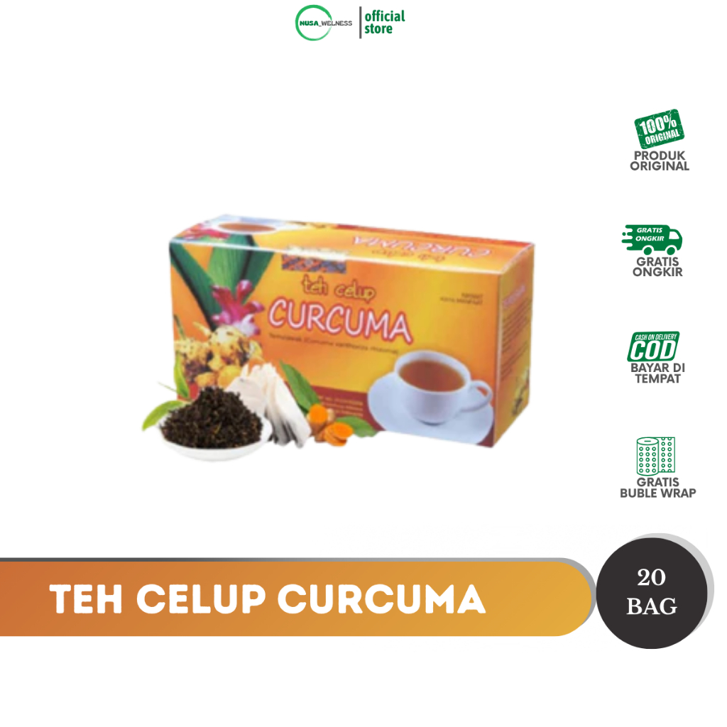

TEH CELUP CURCUMA TEMULAWAK TAZAKKA – bantu fungsi hati | redakan peradangan | tingkatkan nafsu makan | kontrol kolesterol | isi 20 kantong | herbal alami | BPOM original