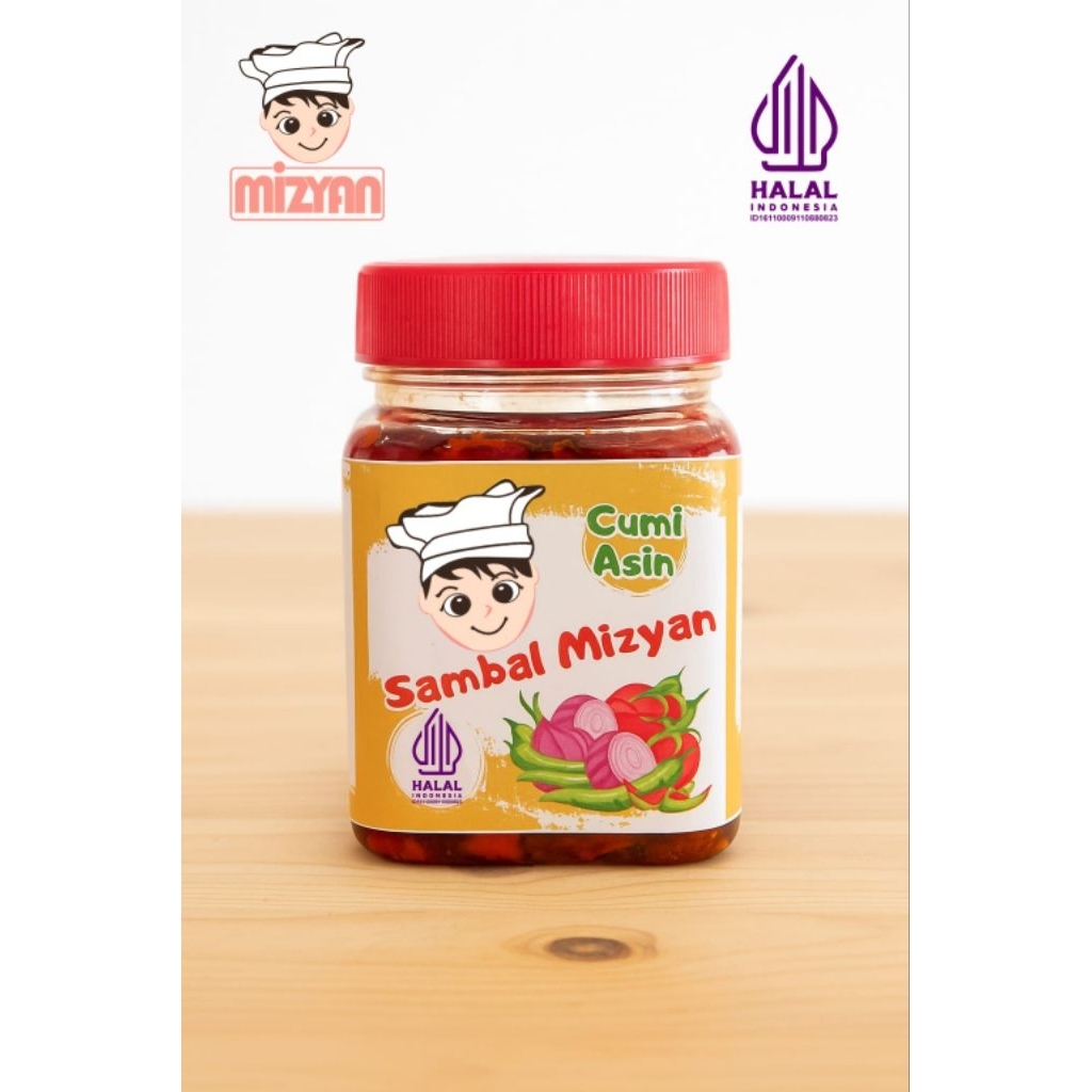 

Sambal merah cumi asin