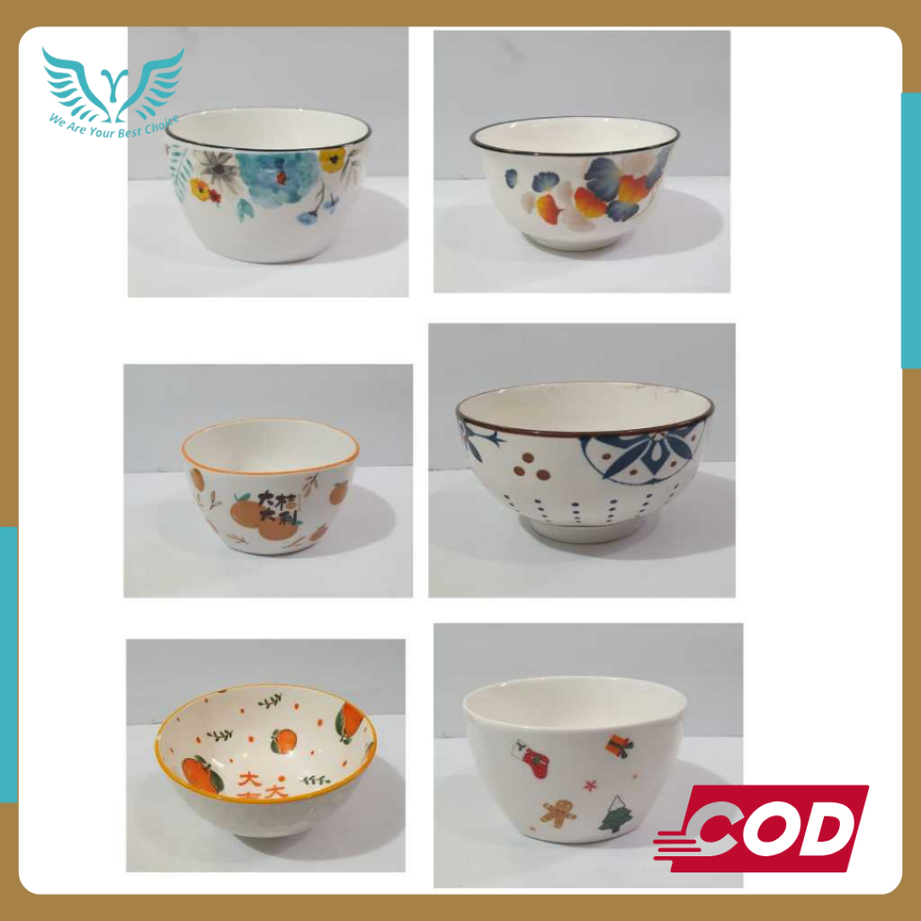 

SATUAN Mangkok 2025/ Mangkok satuan/Mangkok keramik Berbagai Motif/Mangkok kecil