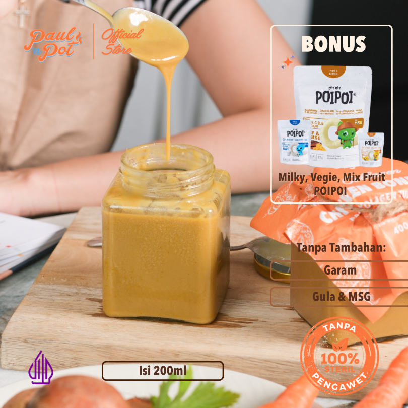 

Collagen Chicken Bone Stock - Trial Jar - 200ml - Bone Broth MPASI