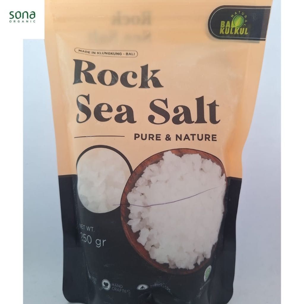 

Rock SeaSalt 250gr - Garam Laut - Natural Bali Kulkul
