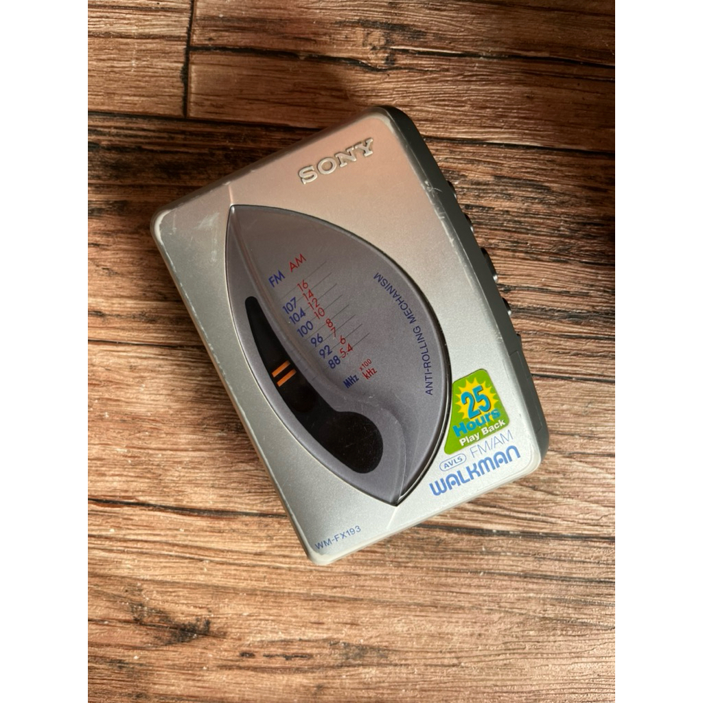 NEW [RESTOCK] Walkman Sony FX-193 Pemutar Kaset Pita Sony FX193 Cassette Player FX 193