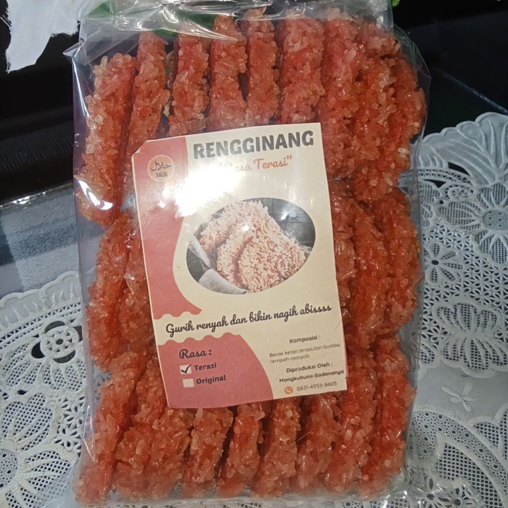 

Rengginang Ketan Asli mentah Khas Mangkubumi Ciamis ketan 500gram